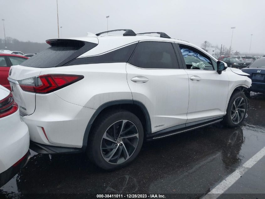 2017 LEXUS RX 450H 450H/BASE/F SPORT - 2T2BGMCA4HC019308