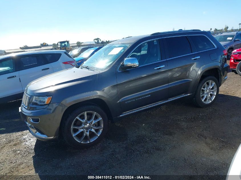 2014 JEEP GRAND CHEROKEE SUMMIT - 1C4RJFJM1EC379802