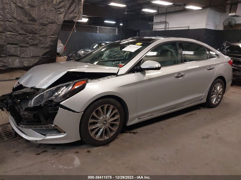 2015 HYUNDAI SONATA LIMITED - 5NPE34AF7FH031149