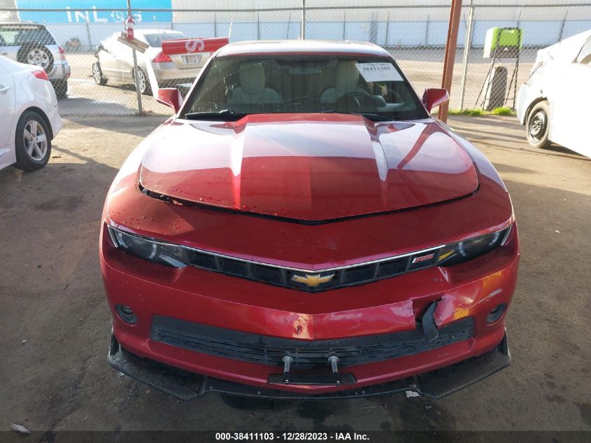 2014 CHEVROLET CAMARO LT - 2G1FC1E36E9200395
