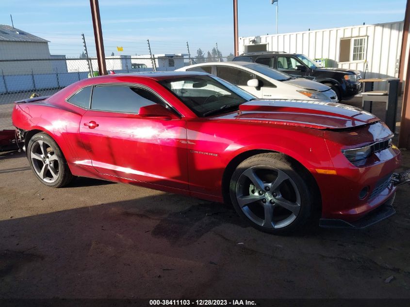 2014 CHEVROLET CAMARO LT - 2G1FC1E36E9200395