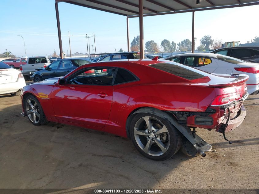 2014 CHEVROLET CAMARO LT - 2G1FC1E36E9200395