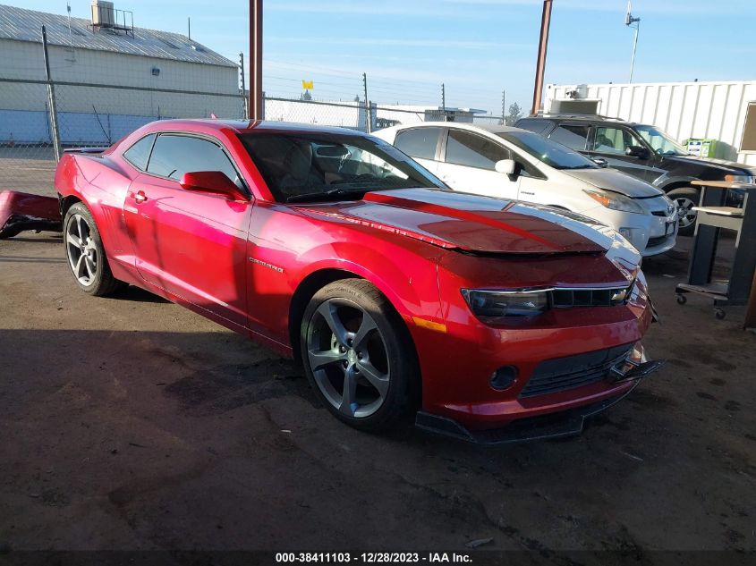 2014 CHEVROLET CAMARO LT - 2G1FC1E36E9200395