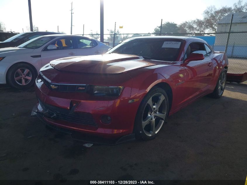 2014 CHEVROLET CAMARO LT - 2G1FC1E36E9200395