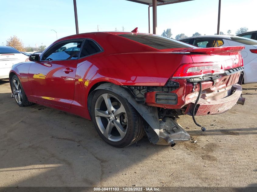 2014 CHEVROLET CAMARO LT - 2G1FC1E36E9200395
