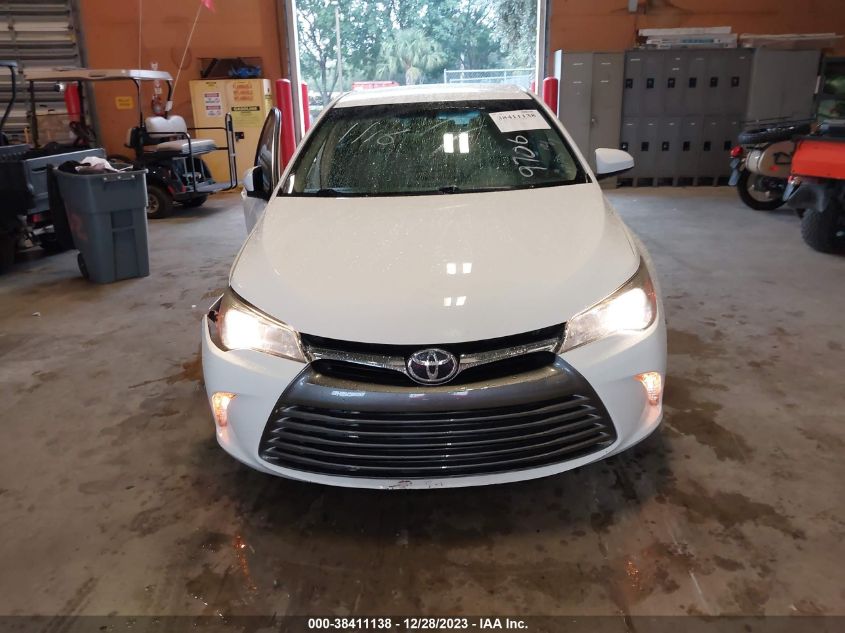 2016 TOYOTA CAMRY LE/XLE/SE/XSE - 4T4BF1FK8GR569706