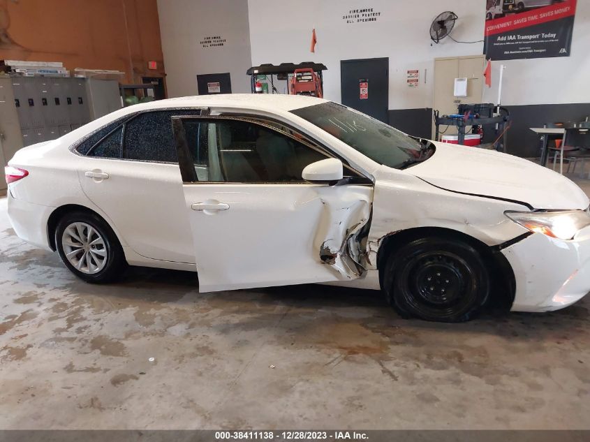 2016 TOYOTA CAMRY LE/XLE/SE/XSE - 4T4BF1FK8GR569706