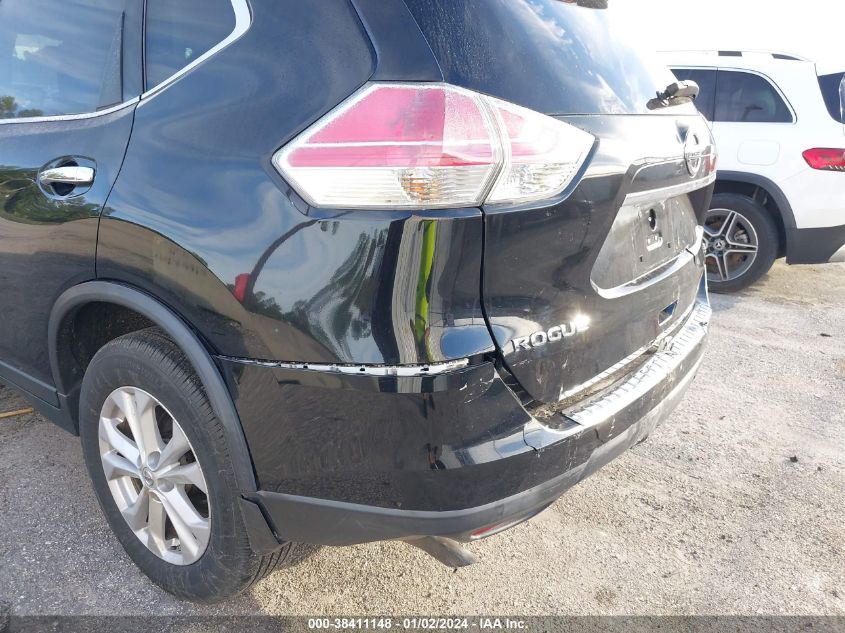 2016 NISSAN ROGUE S/SL/SV - KNMAT2MT4GP642170
