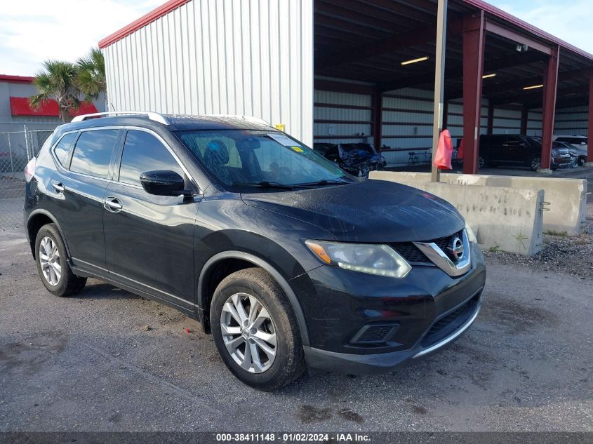 2016 NISSAN ROGUE S/SL/SV - KNMAT2MT4GP642170