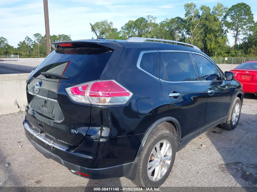 2016 NISSAN ROGUE S/SL/SV - KNMAT2MT4GP642170