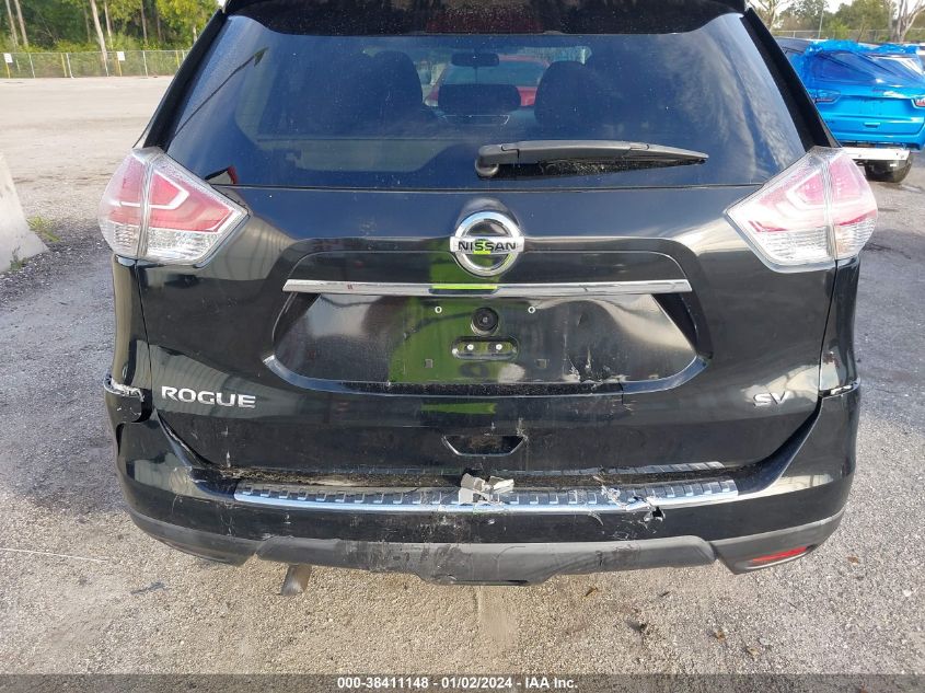 2016 NISSAN ROGUE S/SL/SV - KNMAT2MT4GP642170