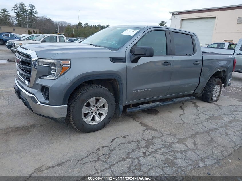 VIN 3GTP9AEH3KG216285 2019 GMC SIERRA 1500