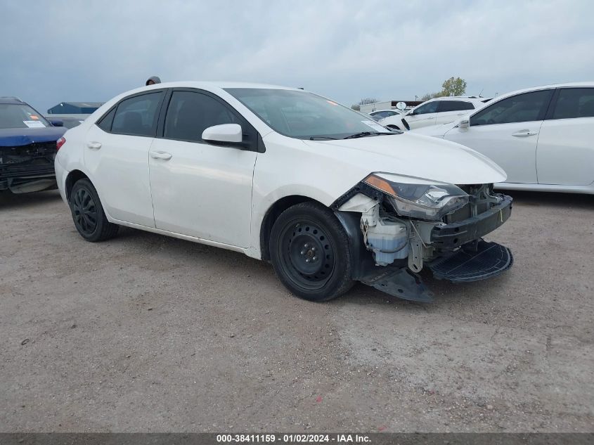 2016 TOYOTA COROLLA LE - 5YFBURHE8GP555439