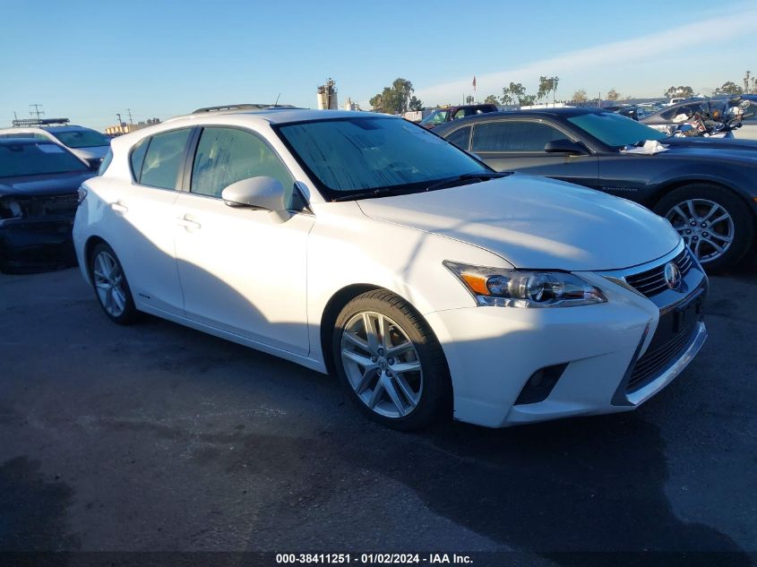 JTHKD5BH6H2288926 LEXUS CT 200H 2017