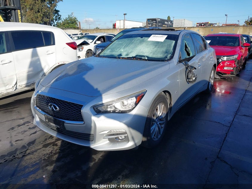 VIN JN1CV7AP7HM642158 2017 INFINITI Q50 PREMIUM