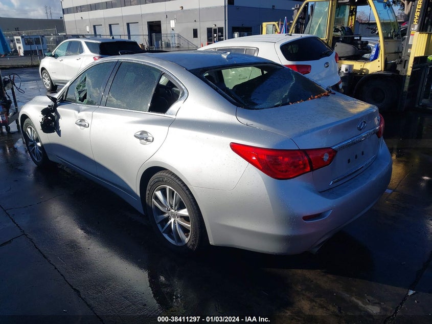 VIN JN1CV7AP7HM642158 2017 INFINITI Q50 PREMIUM