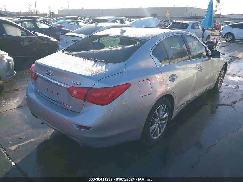 VIN JN1CV7AP7HM642158 2017 INFINITI Q50 PREMIUM
