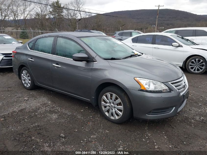 2015 NISSAN SENTRA S - 3N1AB7AP3FY273616