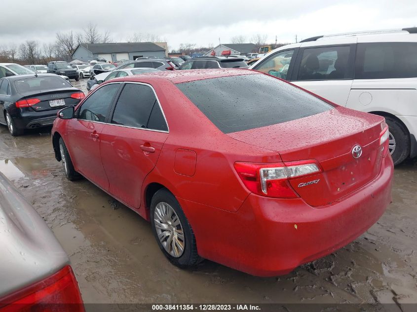 2013 TOYOTA CAMRY L/SE/LE/XLE - 4T4BF1FK2DR286259