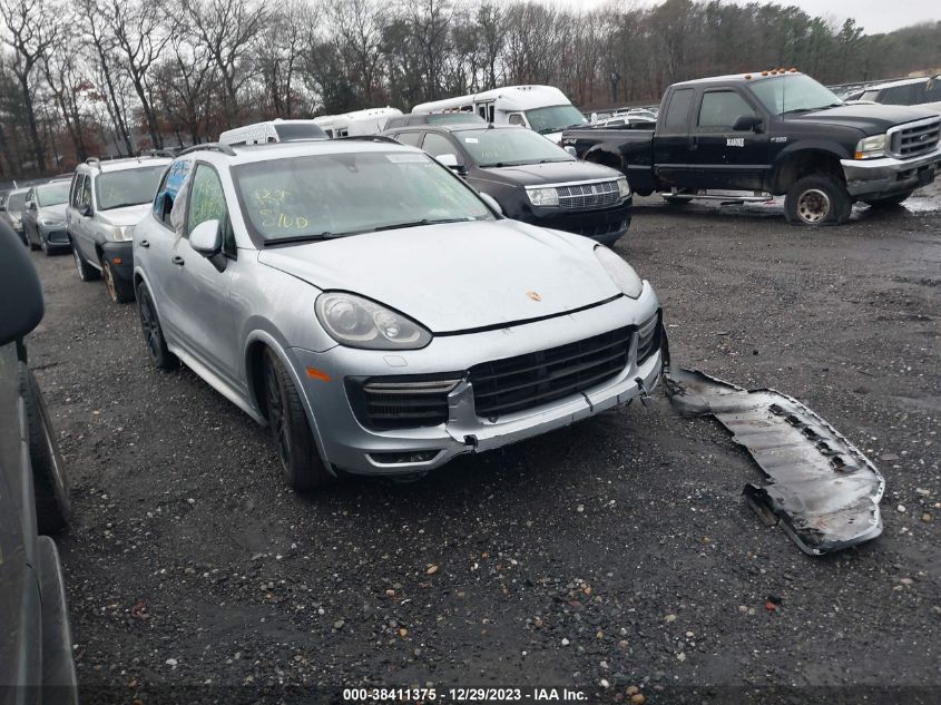 Lot #2541528425 2017 PORSCHE CAYENNE GTS salvage car