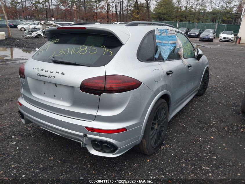 2017 PORSCHE CAYENNE GTS - WP1AD2A24HLA80271