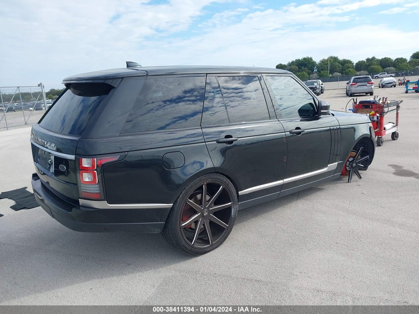 VIN SALGR2FK1HA332875 2017 LAND ROVER RANGE ROVER