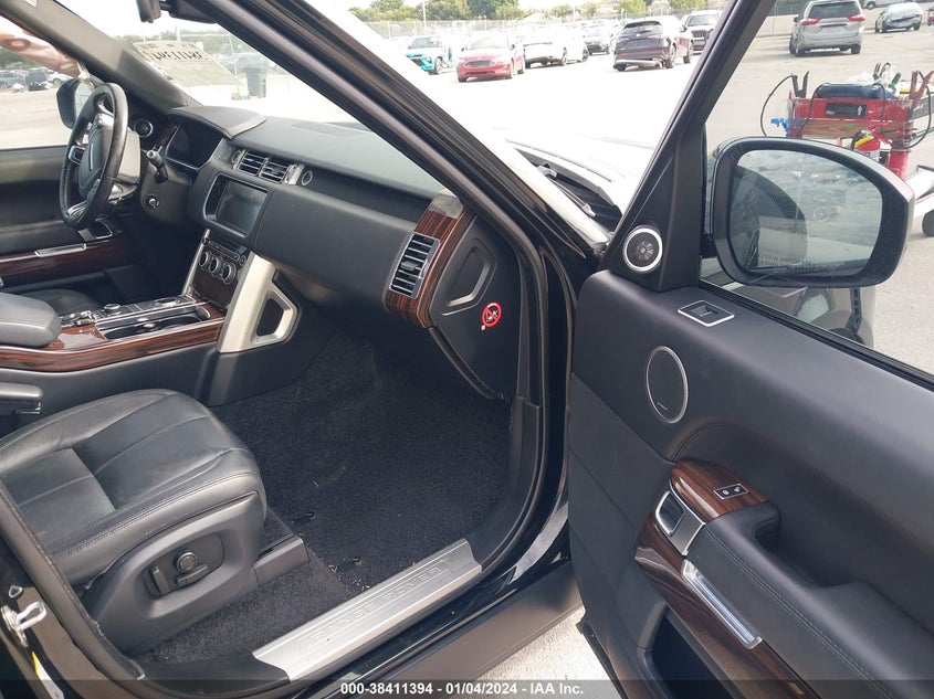 VIN SALGR2FK1HA332875 2017 LAND ROVER RANGE ROVER