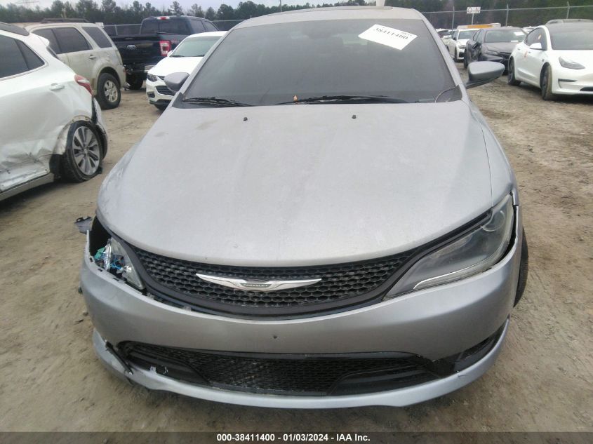 2015 CHRYSLER 200 S - 1C3CCCBG1FN581010