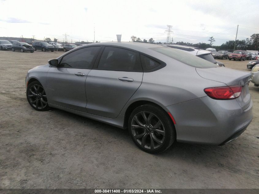 2015 CHRYSLER 200 S - 1C3CCCBG1FN581010