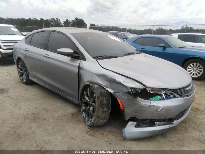 2015 CHRYSLER 200 S - 1C3CCCBG1FN581010