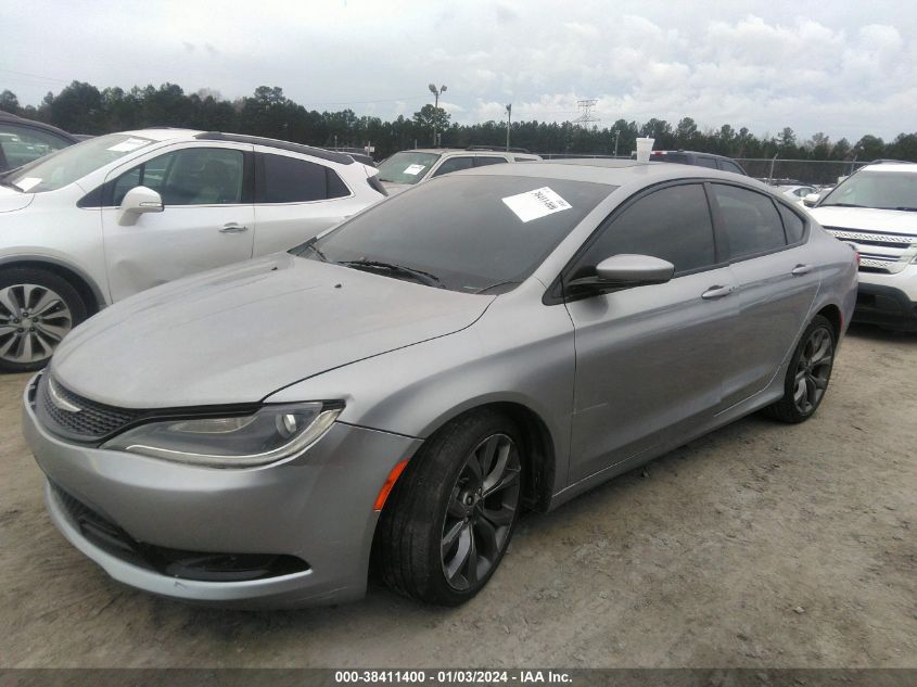 2015 CHRYSLER 200 S - 1C3CCCBG1FN581010