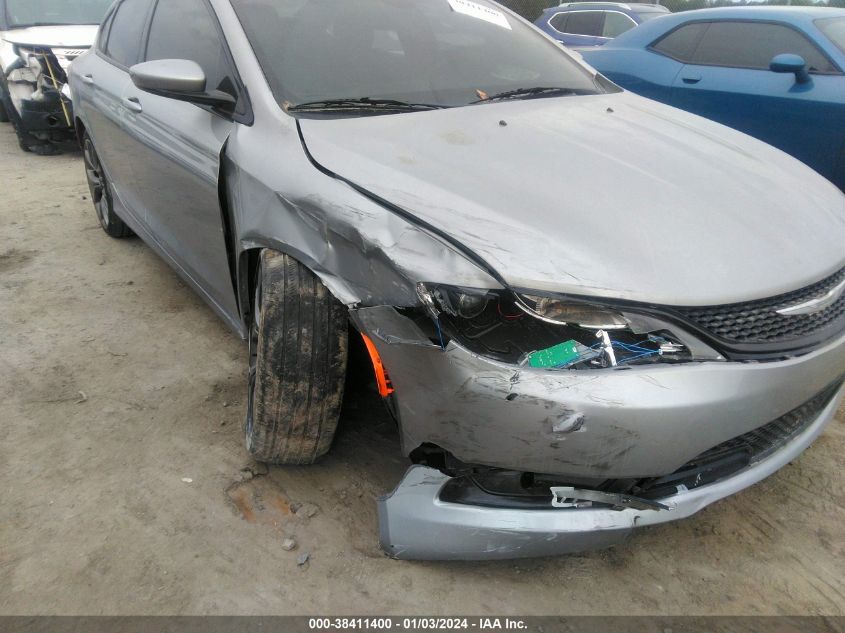 2015 CHRYSLER 200 S - 1C3CCCBG1FN581010