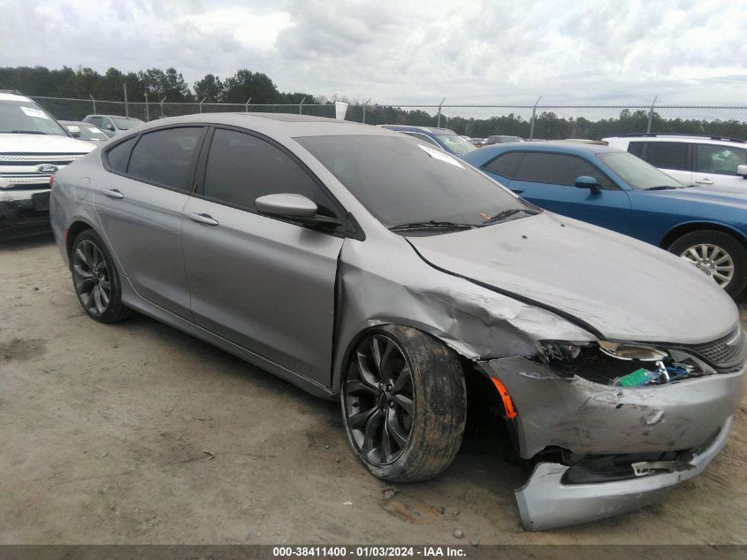 2015 CHRYSLER 200 S - 1C3CCCBG1FN581010