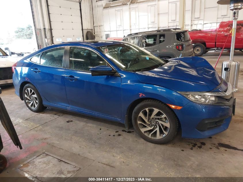 2018 HONDA CIVIC EX - 2HGFC2F71JH544748
