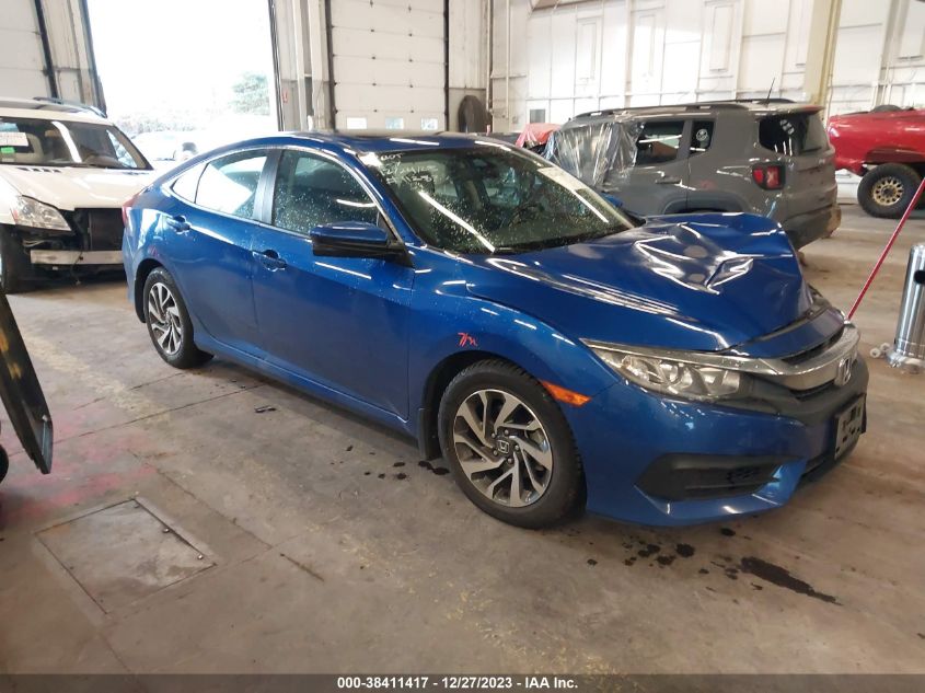 2018 HONDA CIVIC EX - 2HGFC2F71JH544748