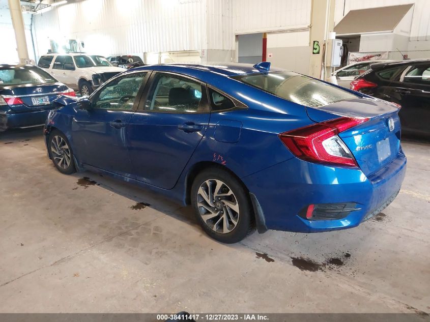 2018 HONDA CIVIC EX - 2HGFC2F71JH544748