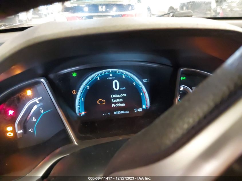 2018 HONDA CIVIC EX - 2HGFC2F71JH544748