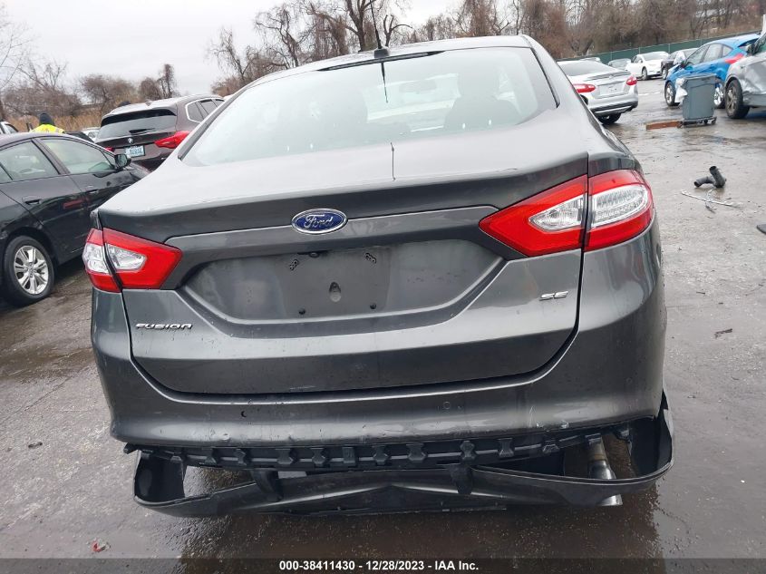 2016 FORD FUSION SE - 3FA6P0H78GR266521