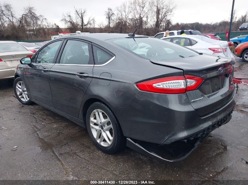 2016 FORD FUSION SE - 3FA6P0H78GR266521