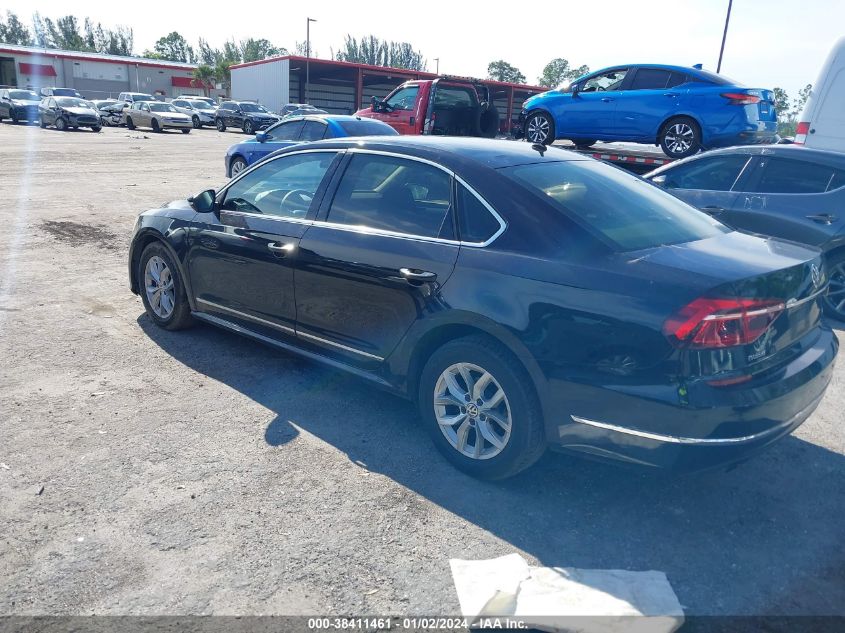 2017 VOLKSWAGEN PASSAT S - 1VWAT7A30HC012377