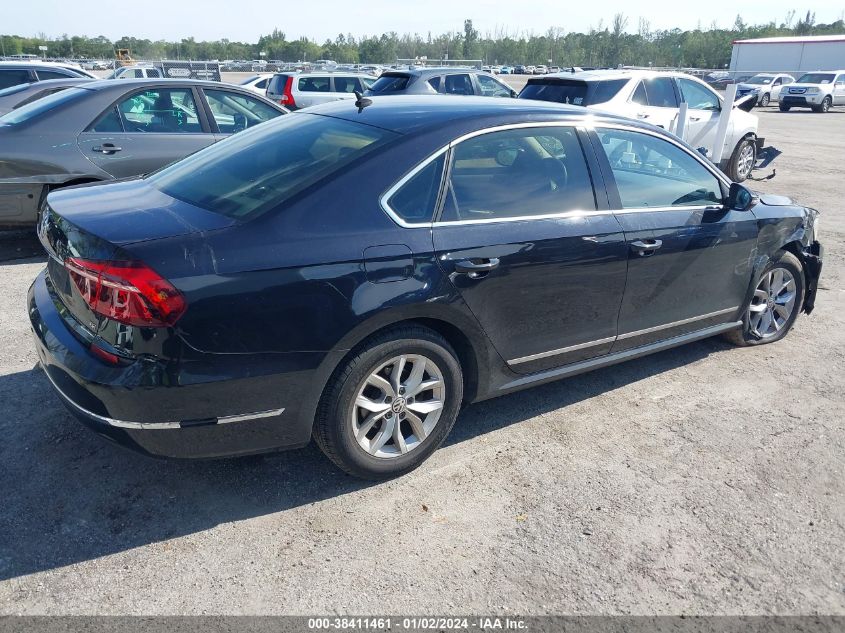 2017 VOLKSWAGEN PASSAT S - 1VWAT7A30HC012377