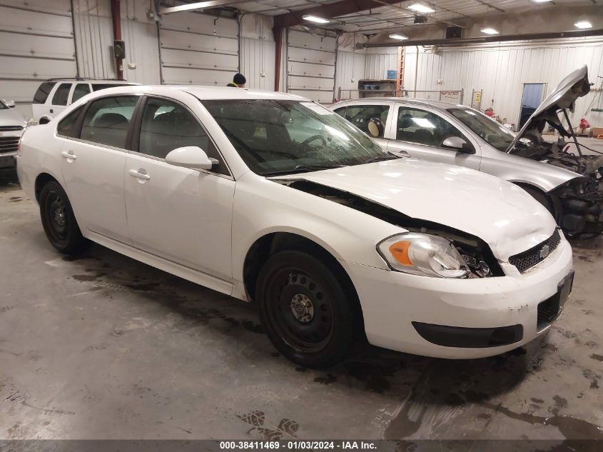 2013 CHEVROLET IMPALA POLICE - 2G1WD5E39D1157950