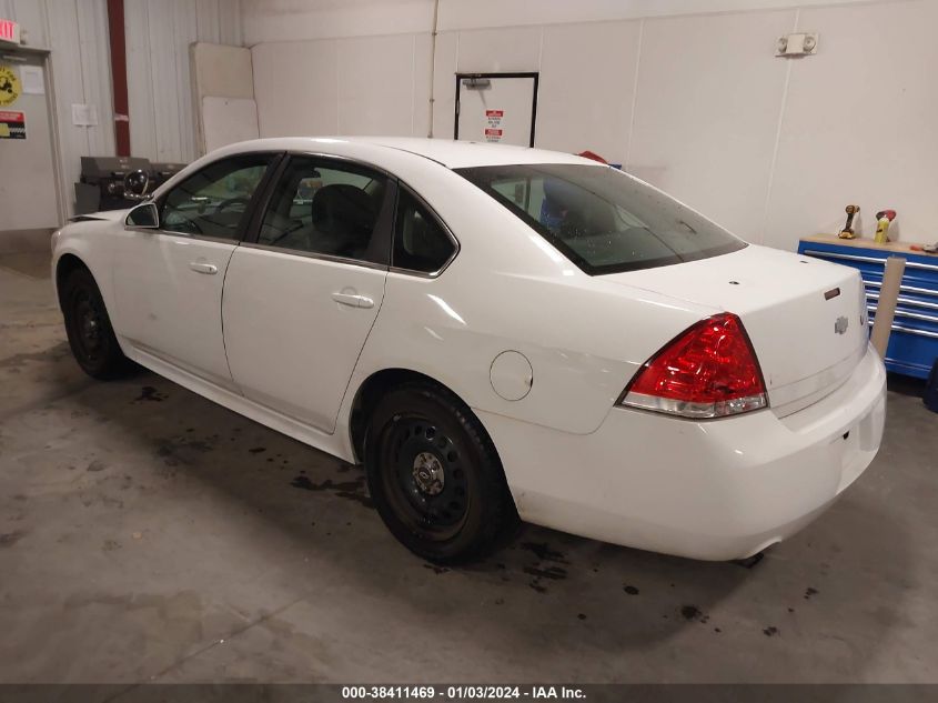2013 CHEVROLET IMPALA POLICE - 2G1WD5E39D1157950
