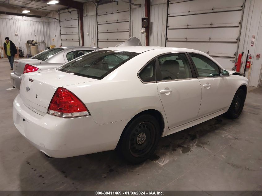 2013 CHEVROLET IMPALA POLICE - 2G1WD5E39D1157950