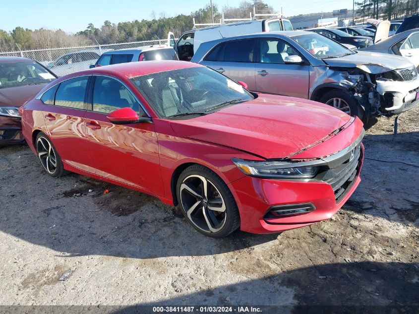 2018 HONDA ACCORD SPORT - 1HGCV1F36JA177686