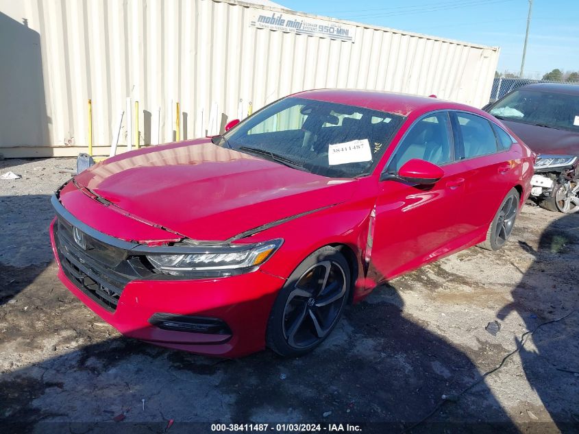 2018 HONDA ACCORD SPORT - 1HGCV1F36JA177686