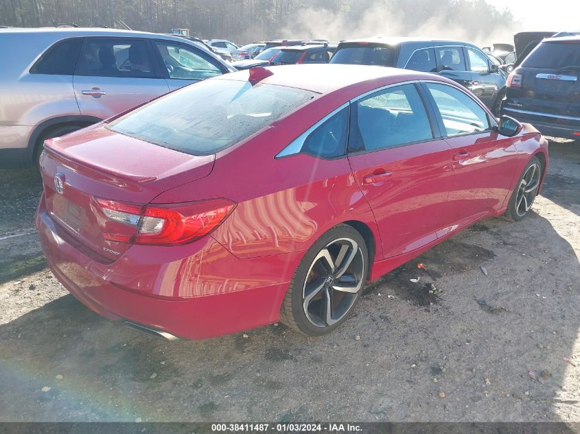 2018 HONDA ACCORD SPORT - 1HGCV1F36JA177686