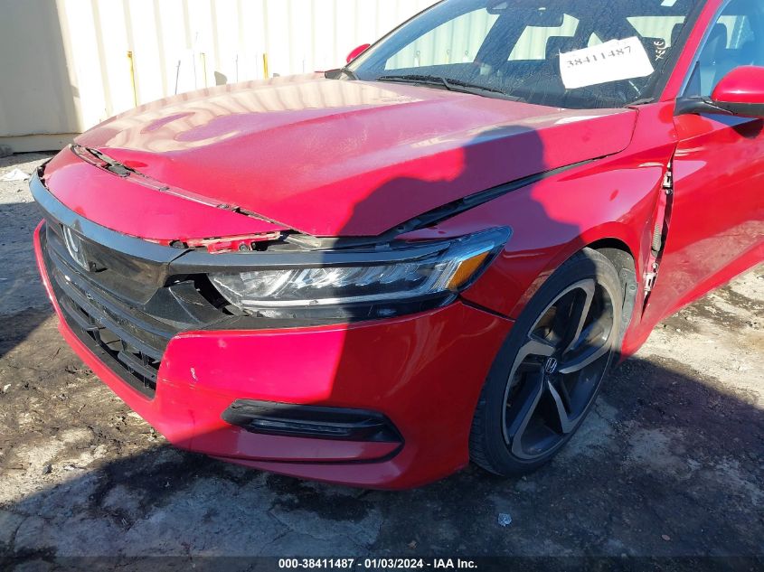 2018 HONDA ACCORD SPORT - 1HGCV1F36JA177686