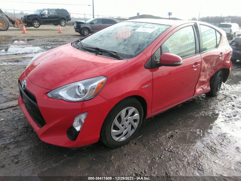 2015 TOYOTA PRIUS C TWO - JTDKDTB35F1575946
