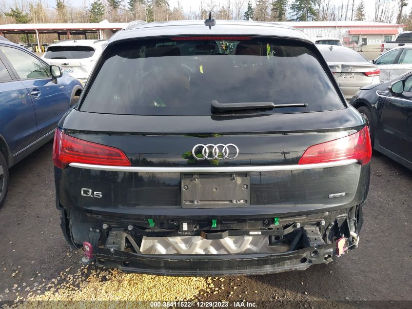 VIN WA1BAAFY9M2023256 2021 AUDI Q5 PREMIUM PLUS
